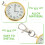 Pocket Watch with Key Ring 1 Piece 5
