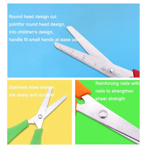Kayannuo graduated ruler and scissors set 2 pcs 2