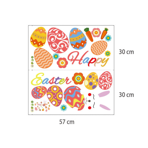 Easter wall decal 11.8x22.4 inches 2