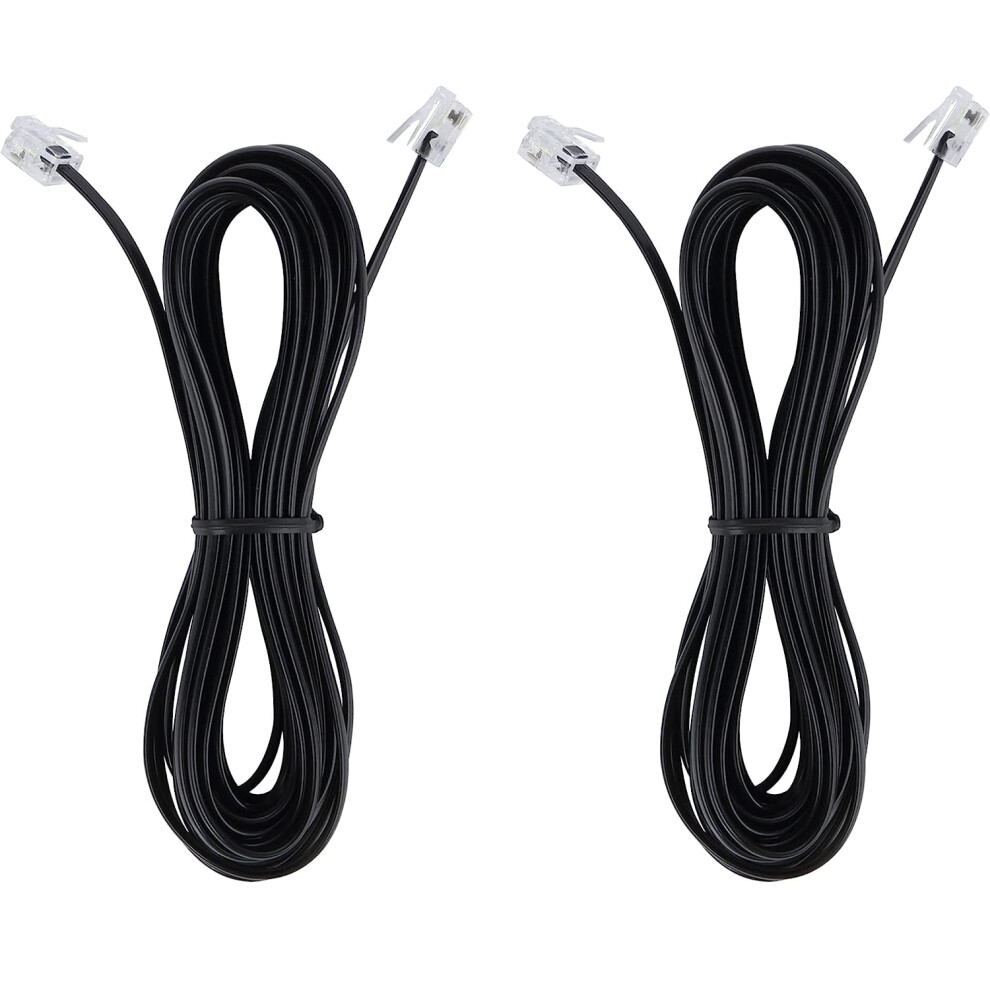 Rj11 To Rj45 Adapter Telephone To Ethernet Cord 2 Pcs 901175892844