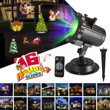 Projecteur LED paysager KingWill 6W IP65 16 diapositives