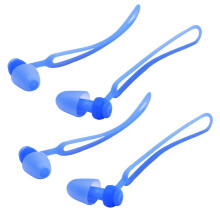 Silicone Swimming Ear Plugs Ergonomic Waterproof 2 Pair