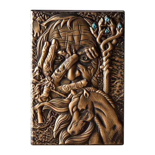 Retro Embossed Magician Notebook A5 100 Pages 1