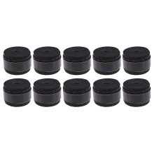 Black Racket Overgrip Anti-Slip Absorbent 10pcs
