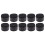 Black Racket Overgrip Anti-Slip Absorbent 10pcs 1