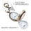 Vintage pocket watch quartz movement with chain 4