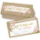 Rose Blank Gift Certificates with Envelopes 40 pcs 6.63 x 1