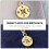 Compass Necklace Stainless Steel Unisex Initial Pendant 6