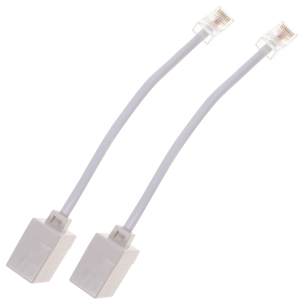 Rj11 To Rj45 Adapter Telephone To Ethernet 2 Pcs 901175904028