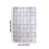 Shower Curtain Set with Hooks Black White Fabric 16 pcs 3