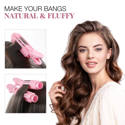 Eease hair fluffy pad root clips for bangs 10 pcs 2