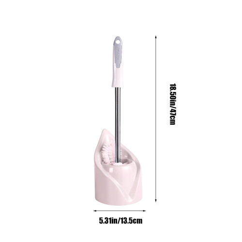 Set di spazzolino e sturalavandino per WC con setole morbide e lunghe 1