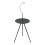 Portable folding round table adjustable height 1 piece 1