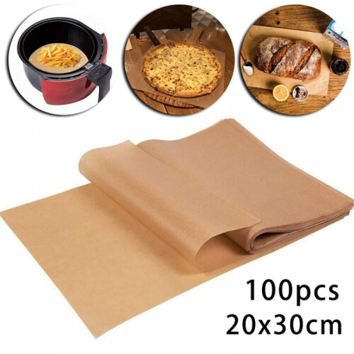 Parchment Baking Pans 8 x 12 inch unbleached precut
