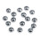 Eease50 τεμάχια χάντρες από ανοξείδωτο ατσάλι για κατασκευή κοσμημάτων DIY 1