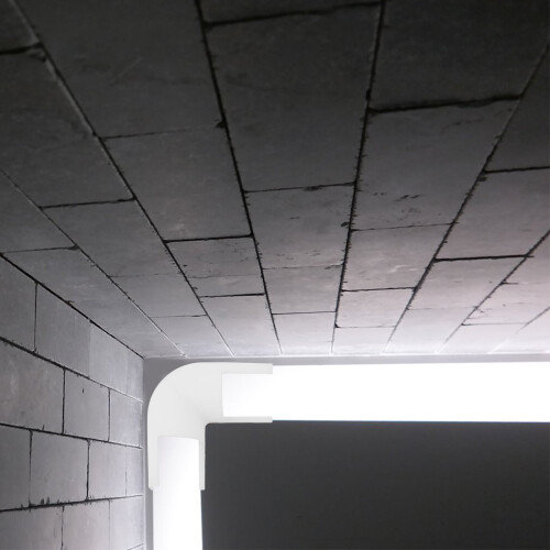 LED-ljusramphörnkopplingar aluminiumsats vit plast 2