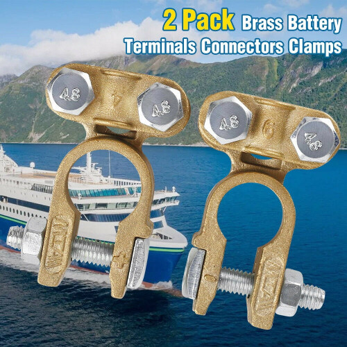 Messingbatteriterminalklemme for marinebilbåt RV 1