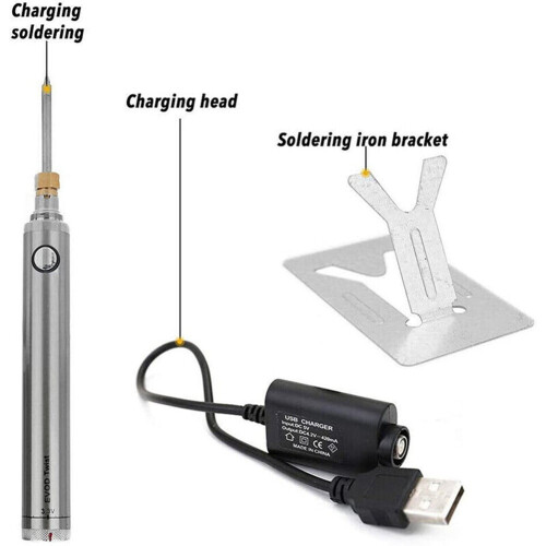 Wireless USB Charging Soldering Iron Kit Portable 2