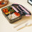 Mosiee lunchbox met servies, draagbare bento-box 8