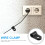 Nylon R-type snoerclip organizer 200 stuks 6