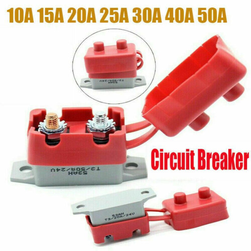 Circuit Breaker 12V Dual Battery Auto Reset 20A 2
