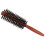 Cepillo redondo para el cabello con mango de madera para secar y peinar. 3