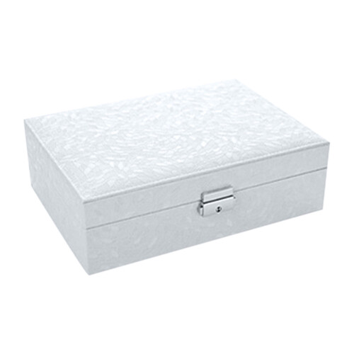 AURIGATE jewelry box 2-layer with removable tray 1