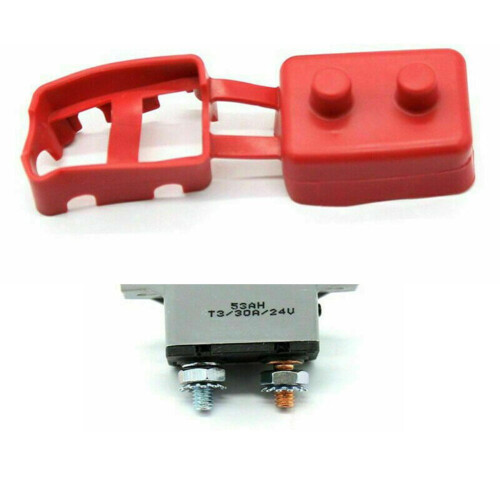 Disjuntor com rearme automático e proteção contra sobrecarga 12V IP66 2