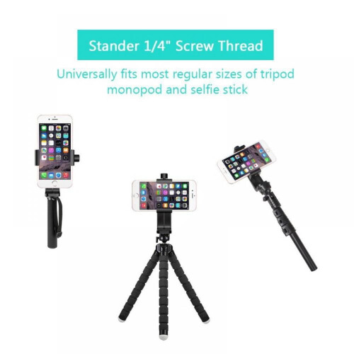 Prettyui Smartphone-Stativadapter Universalhalterung 2