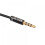 Prettyui 3,5 mm headsetadapterkabel 30 cm Y-splitter 4