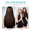Extensiones de cabello liso con clip (15 piezas) 3