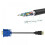 Καλώδιο προσαρμογέα HDMI σε VGA, 6 πόδια μαύρο - Συμβατό με υπολογιστή, φορητό 4
