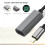 Καλώδιο OTG για θηλυκό προσαρμογέα HDTV Prettyui-USB3.1Type C σε HDMI συμβατό με θηλυκό για 8