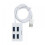 Prettyui USB 2.0 Hub mit 4 High-Speed-Anschlüssen 2