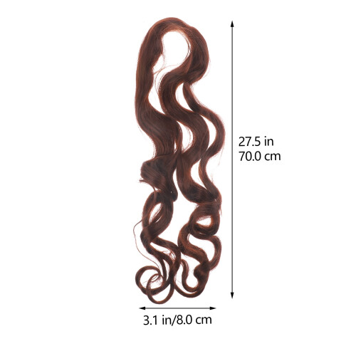 Extensão de cabelo sintético encaracolado para tranças de 60 cm (24 polegadas) 2