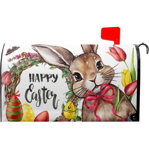 Hóember postaláda borító piros bivaly kockás 59x46 cm