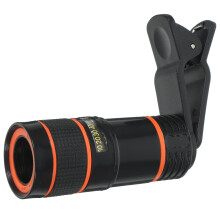 Teleobiettivo zoom 8x per iPhone X/8/7, con clip universale