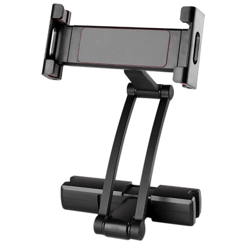 Supporto per tablet da poggiatesta auto, supporto regolabile per telefono