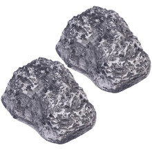 Coffre à clés cache-pierres d'extérieur (2 pièces)