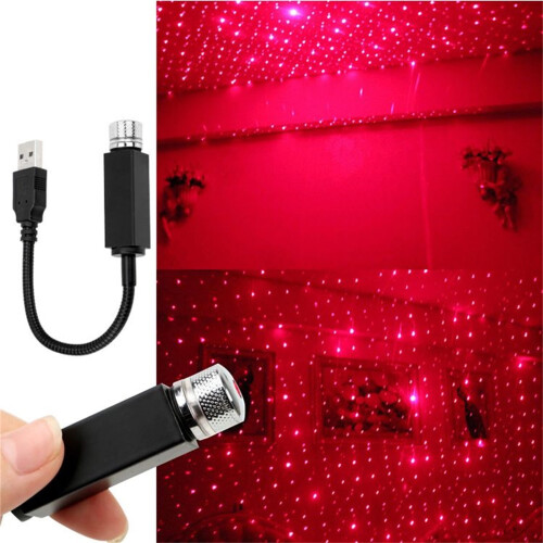 Mini veilleuse LED USB pour voiture, plafonnier, lampe étoile