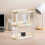Étagère de bureau transparente à 3 niveaux 6