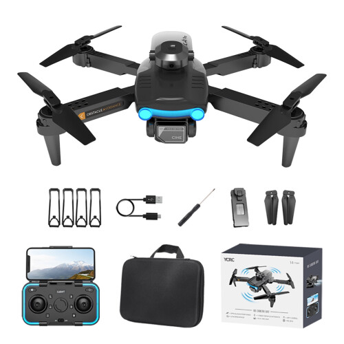 Drone με κάμερα για ενήλικες, 1080P Dual HD FPV, Οπτική ροή, Διατήρηση ύψους, Λειτουργία