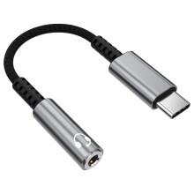 Tragbarer USB-C-auf-3,5-mm-Kopfhöreradapter