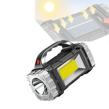 Wiederaufladbare Taschenlampe mit 7 Modi, tragbar
