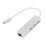 USB 3.1 Type-C til RJ45 Ethernet-adapter 10/100 Mbps hvit 1