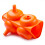 Forma de silicone antiaderente para donuts Poaug, 2 peças. 3
