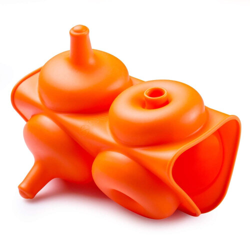Forma de silicone antiaderente para donuts Poaug, 2 peças. 2