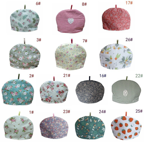 Cotton tea cozy for large teapot - insulated 1