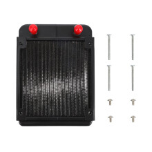 Aluminum CPU Liquid Heat Exchanger 120mm 18-pipe