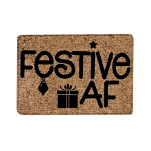 Tapis de bienvenue de Noël pour porte d'entrée extérieure